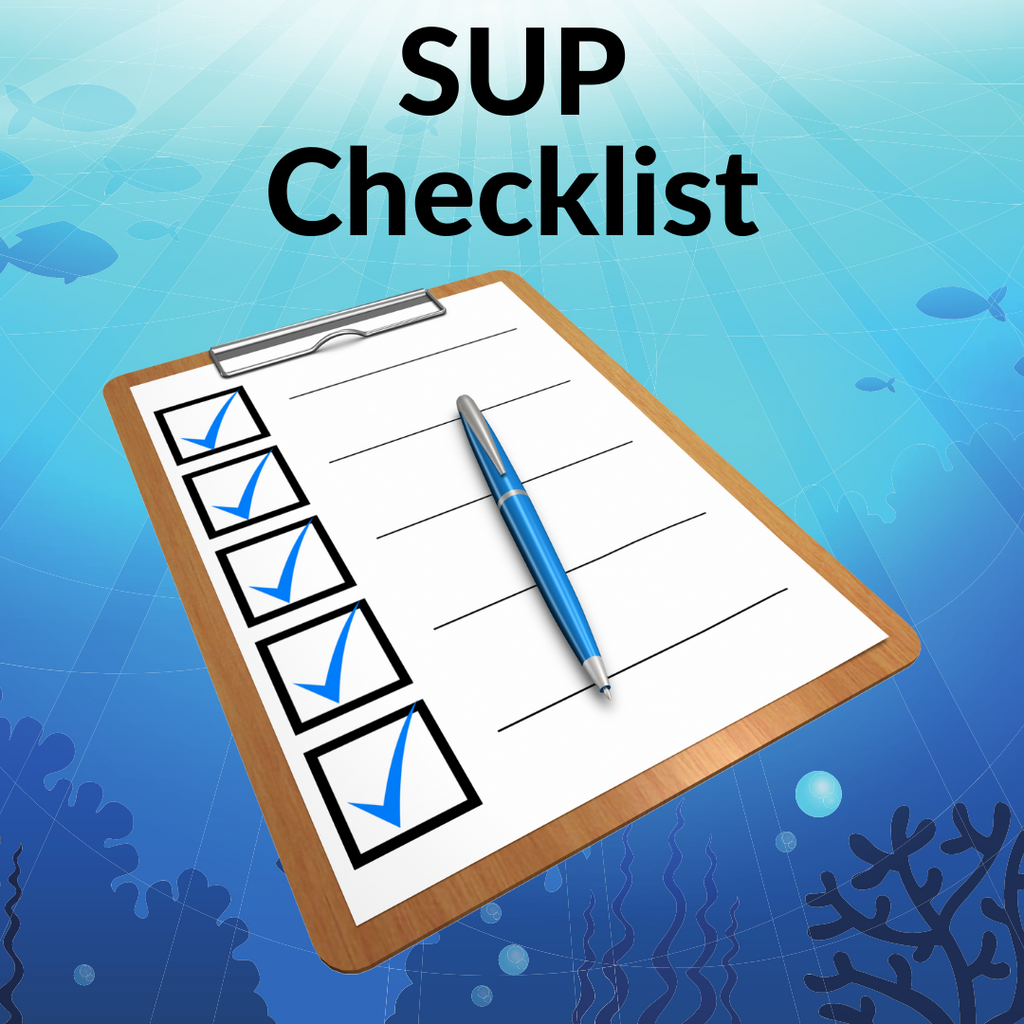 Stand Up Paddle Boarding (SUP) Checklist