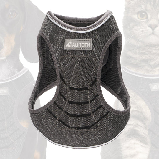 Auroth Dog Harness - Lite Series Step-in Dog Harness Cat Harness - Red